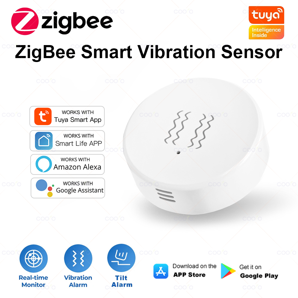 ZigBee Tuya Smart Vibration Se – обзор и цена Home Security And Monitoring