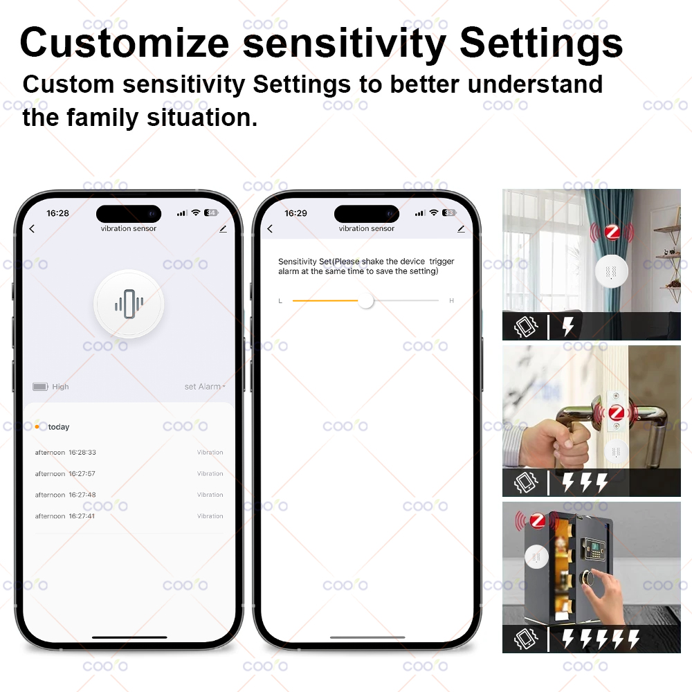 ZigBee Tuya Smart Vibration Se – обзор и цена Home Security And Monitoring