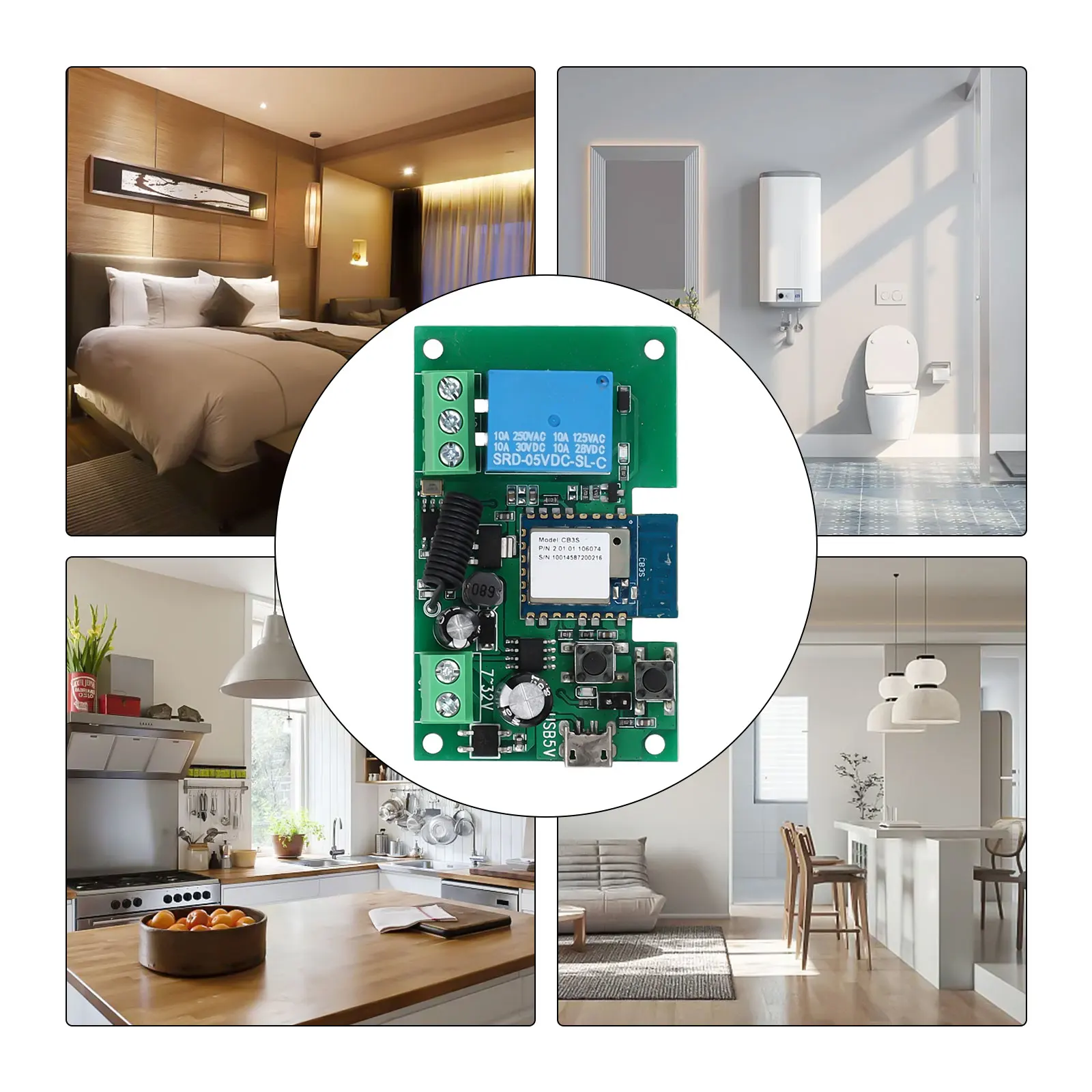 Wireless smart home switch wit – обзор и цена Home Security Lock System