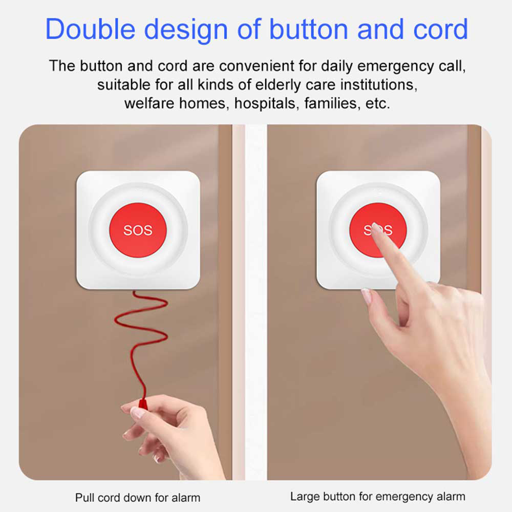 WIFI Zigbee Buttontons SOS Pus – обзор и цена Home Security Guard