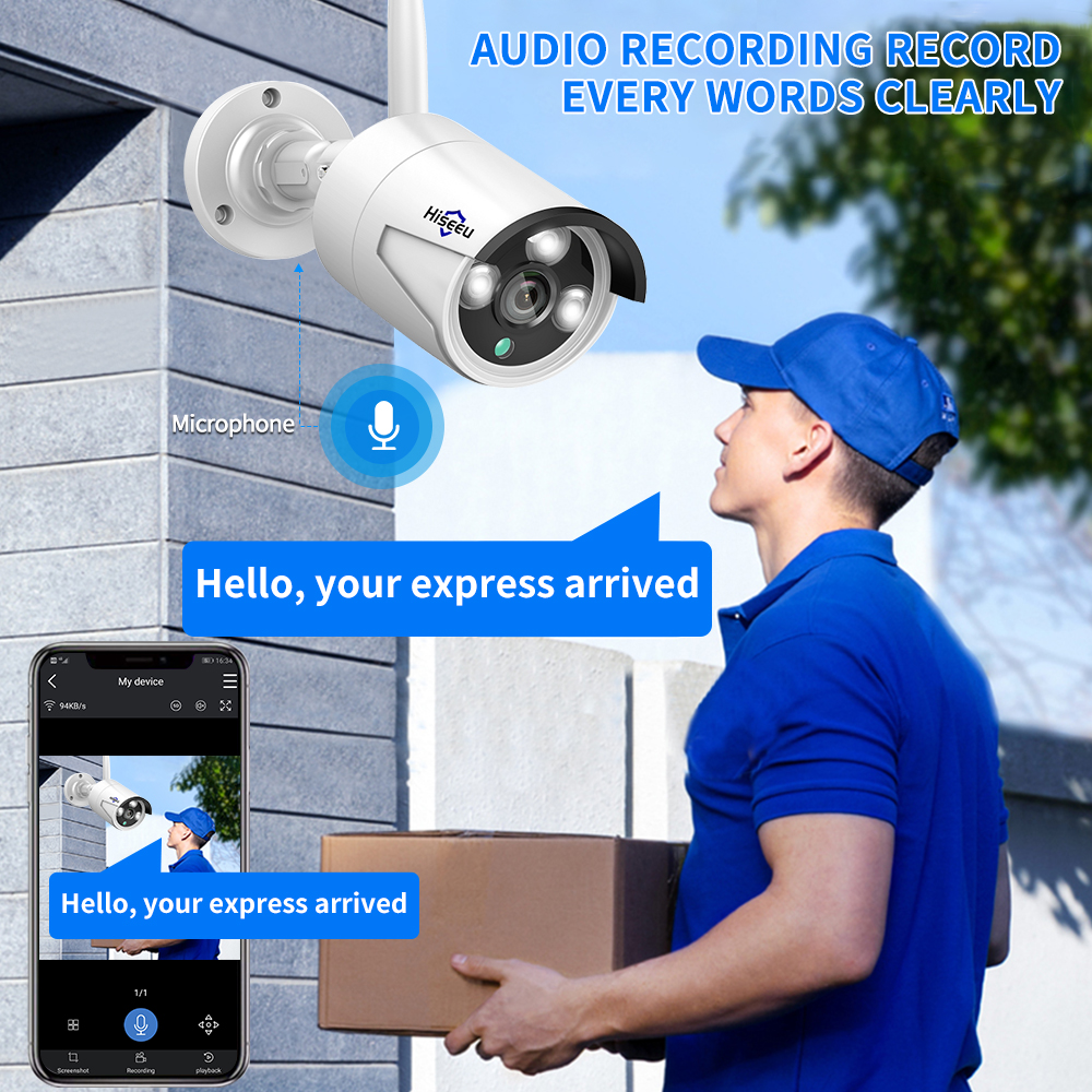 Hiseeu 3/5/8MP WiFi CCTV Camer – обзор и цена Home Security Premium