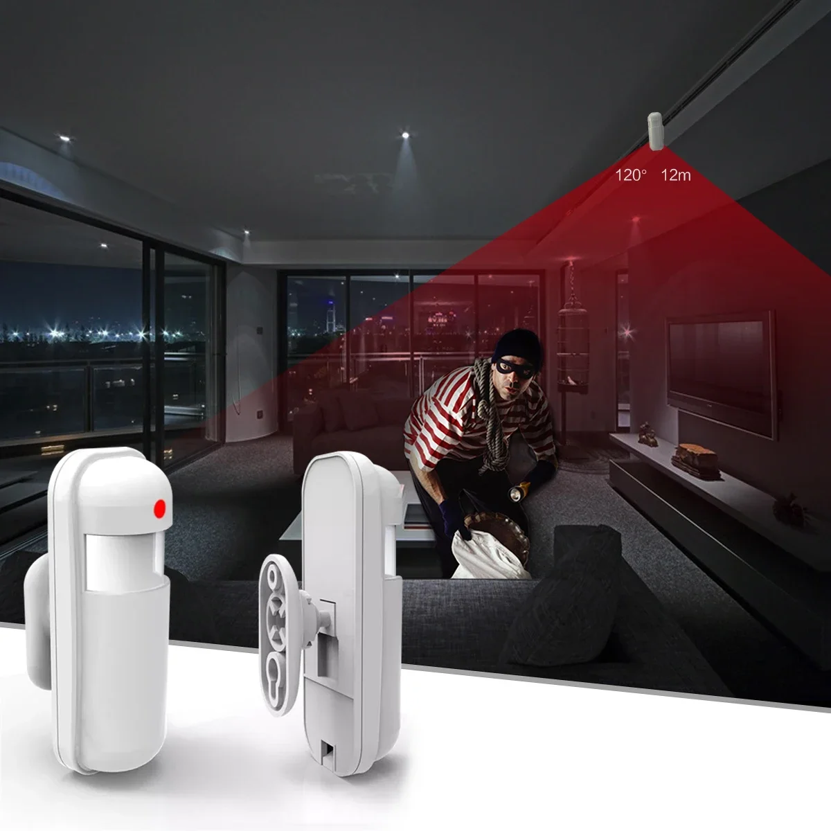 433MHz Motion Sensor Wireless  – обзор и цена Home Security Group