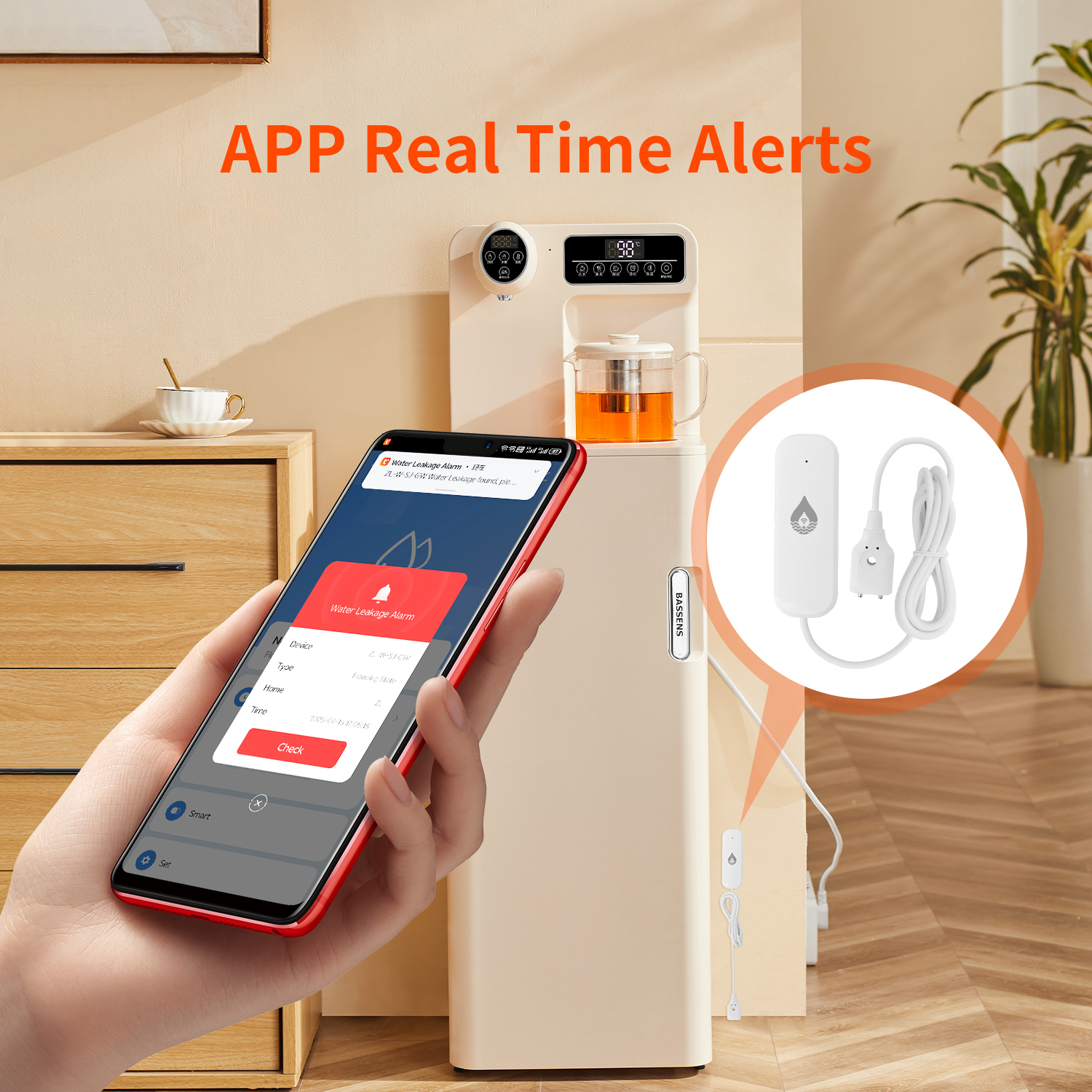 YFK Tuya WiFi Water Leakage Se – обзор и цена Home Security Devices