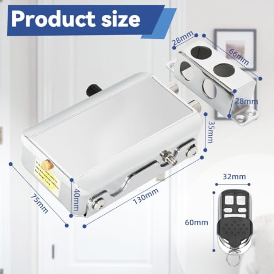 Remote Control Deadbolt Lock f – обзор и цена Home Security Locks For Doors