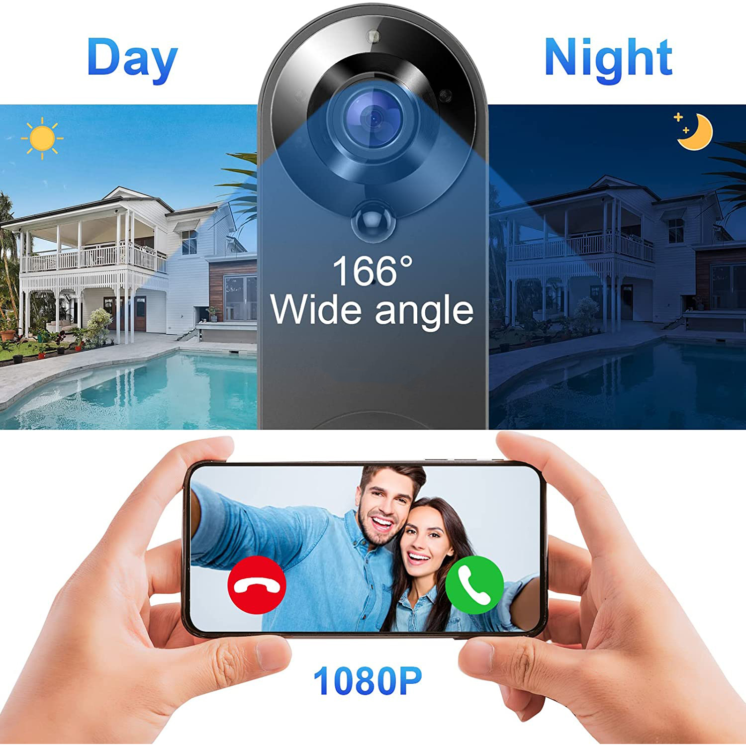 5G 2.4G WiFi Video Doorbell 10 – обзор и цена Home Security Premium