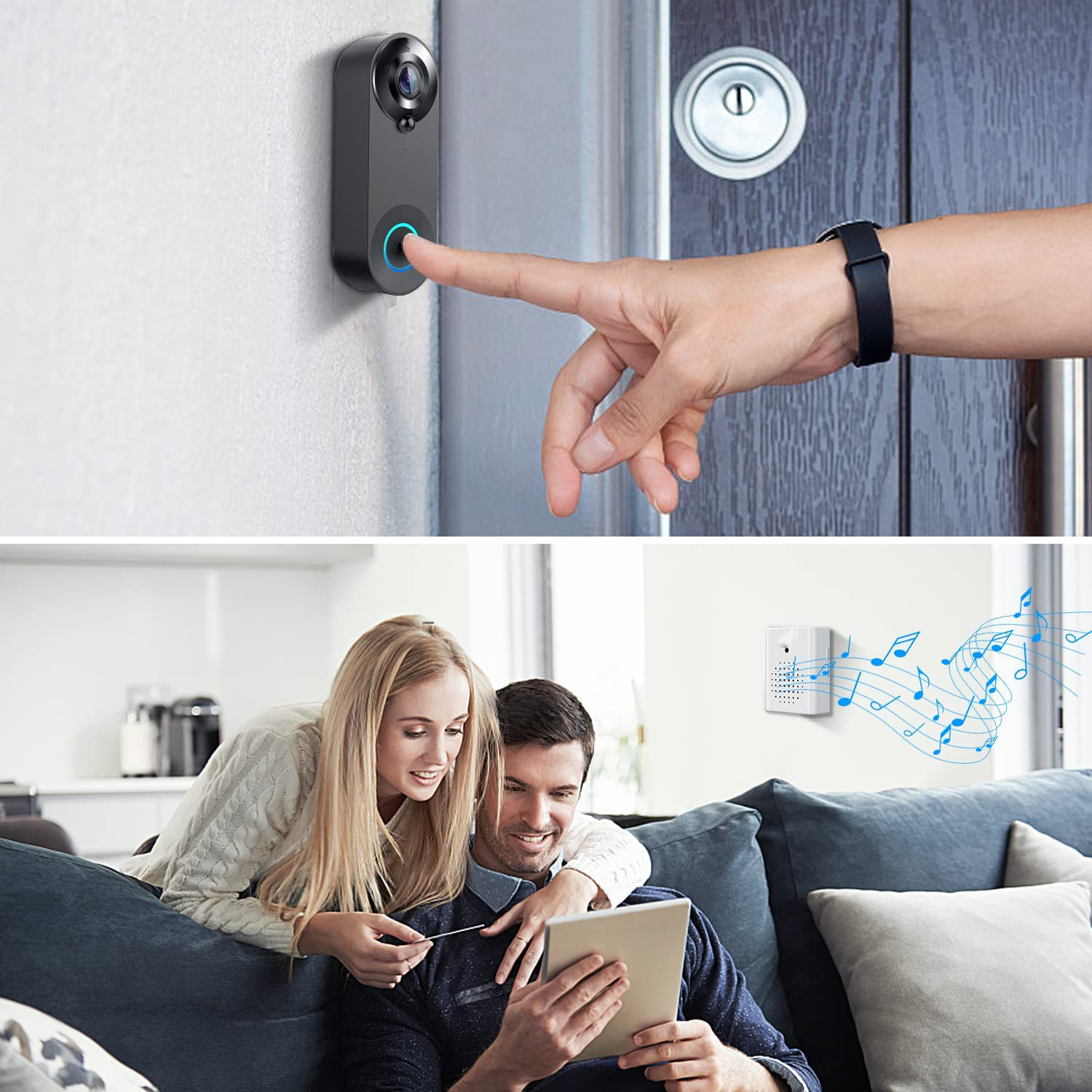 5G 2.4G WiFi Video Doorbell 10 – обзор и цена Home Security Premium