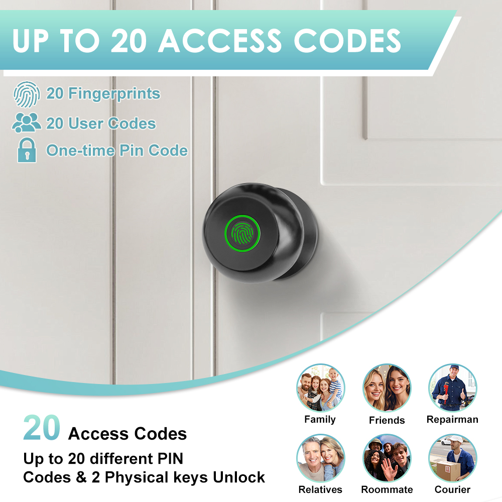 Tuya Smart Door Locks Bluetoot – обзор и цена Home Security Lock System