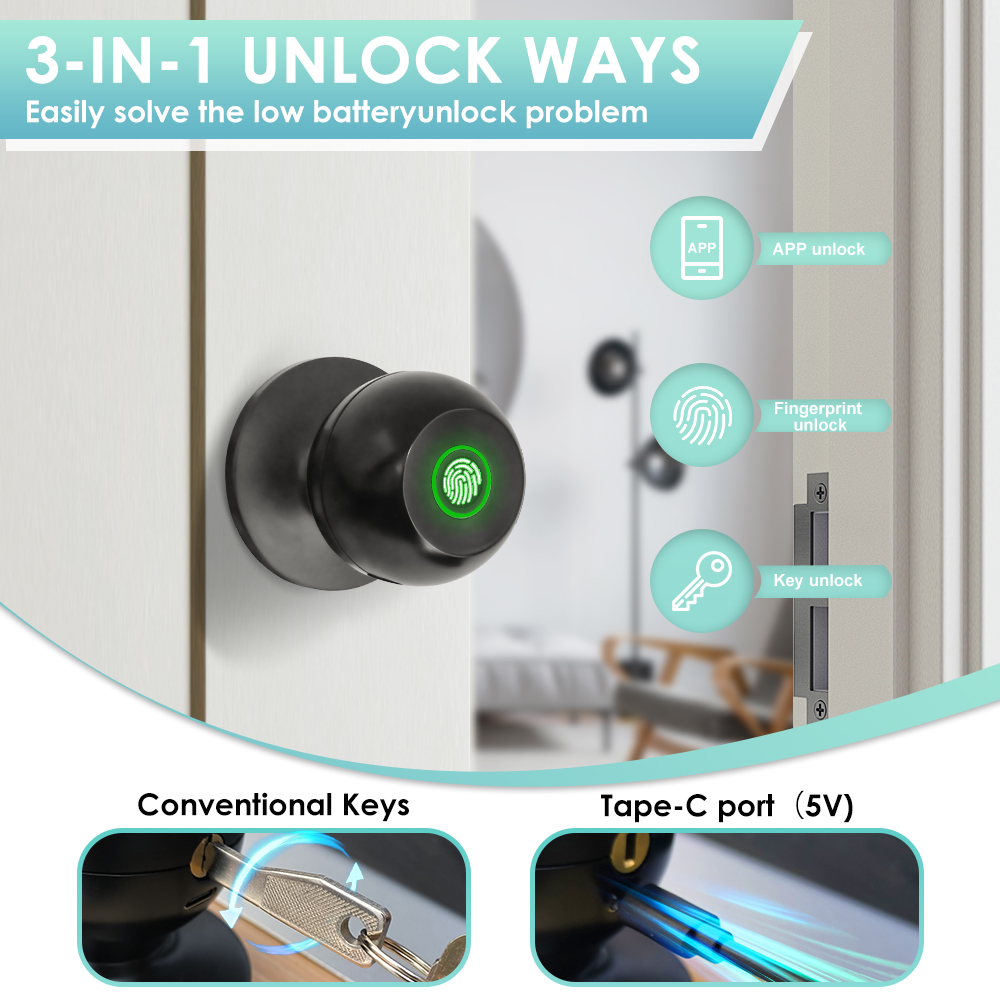 Tuya Smart Door Locks Bluetoot – обзор и цена Home Security Lock System