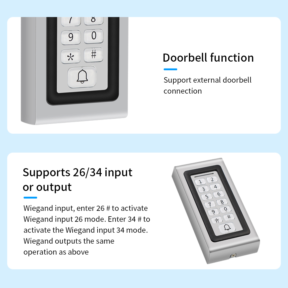 RFID Access Control System Key – обзор и цена Home Security Lock System