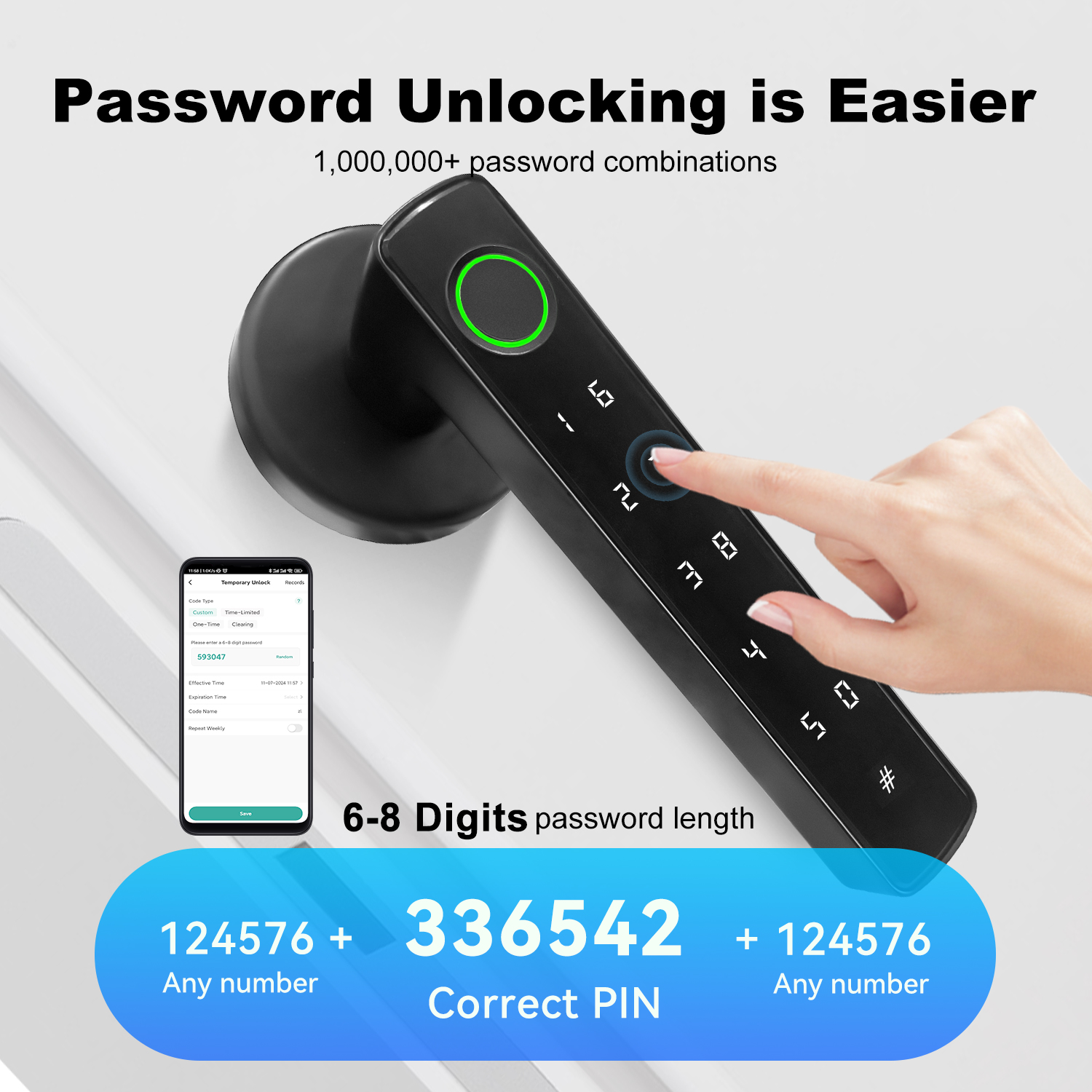 Tuya Bluetooth Fingerprint Ele – обзор и цена Home Security Lock System