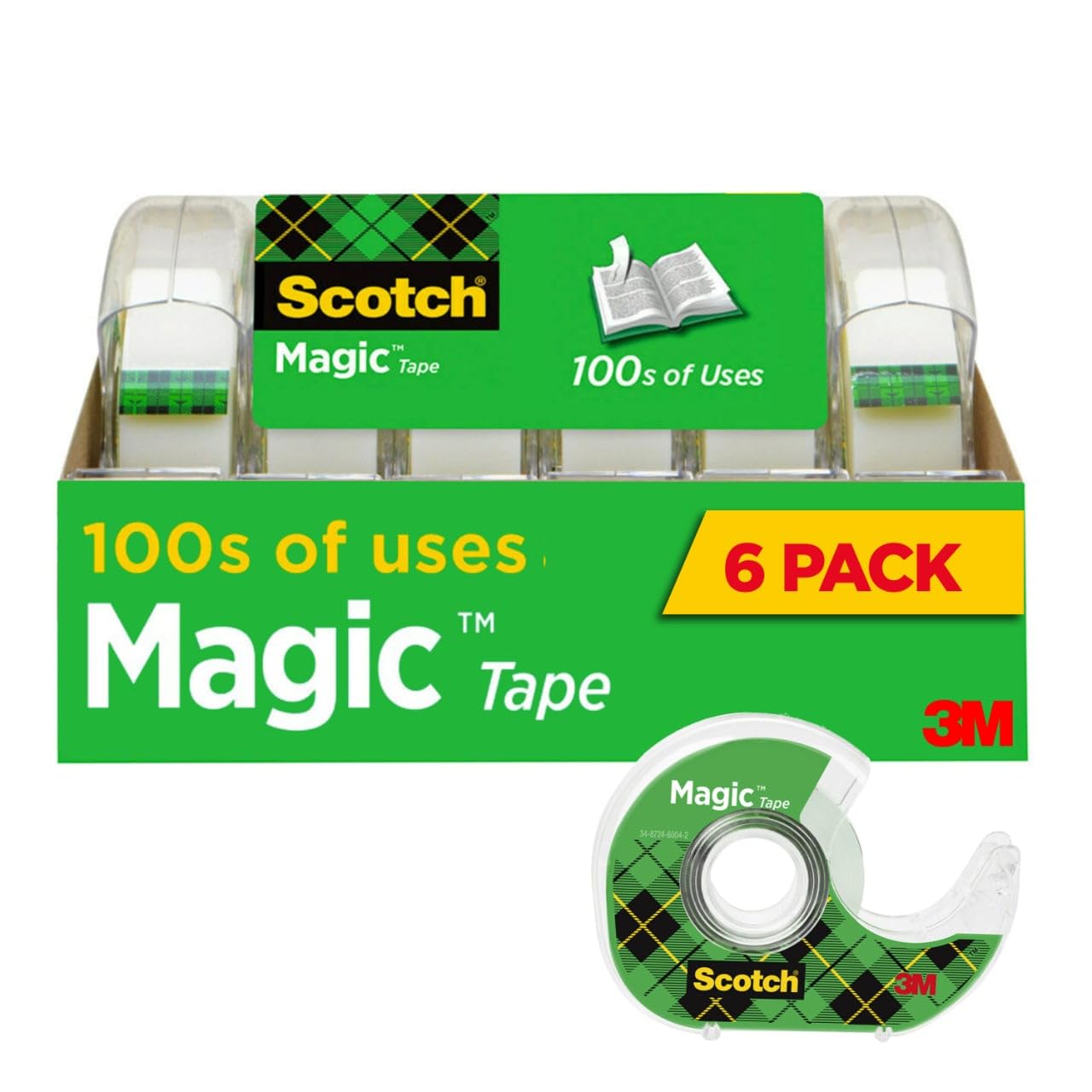 Invisible Magic Tape, 6 Rolls  – обзор и цена Home Security Images