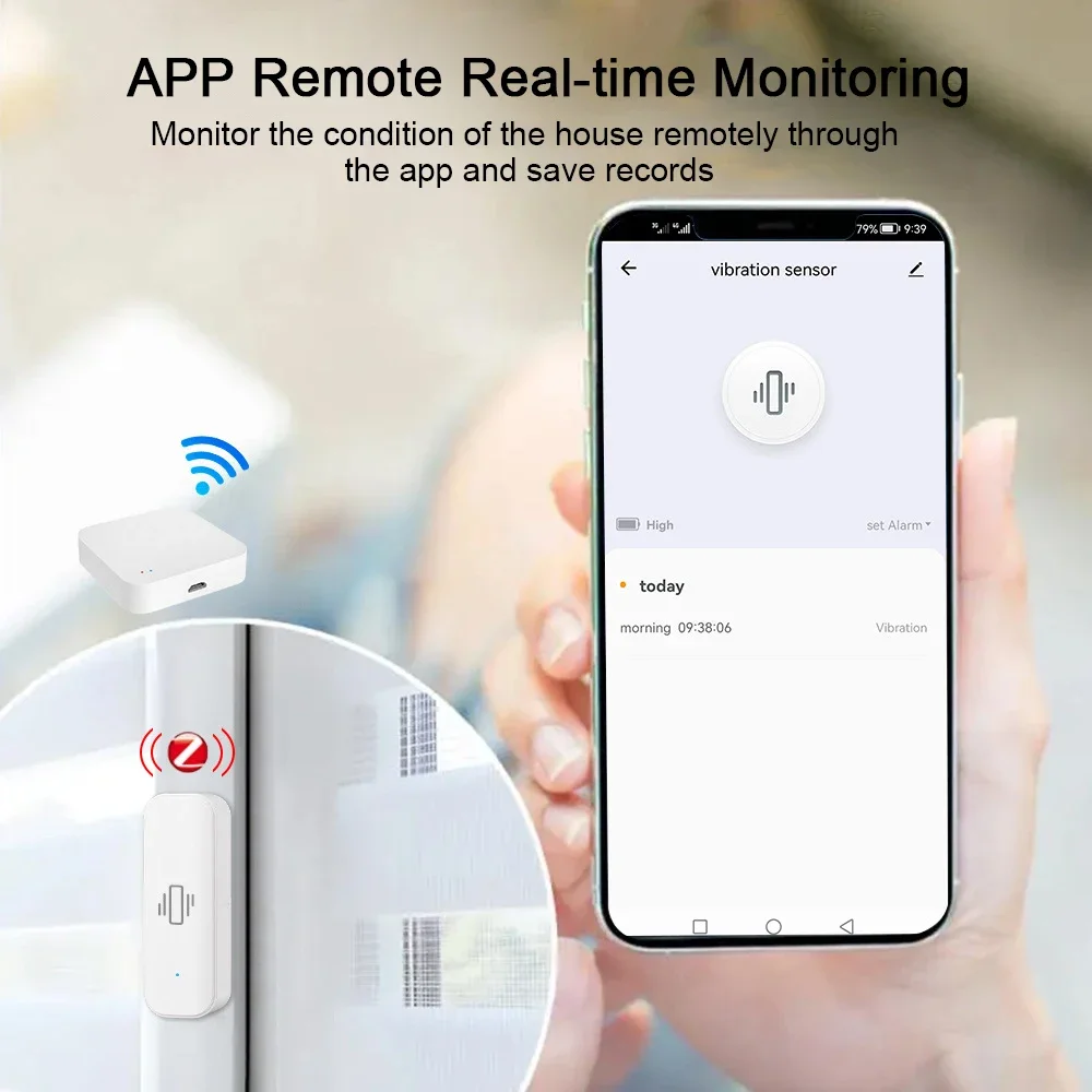 Tuya WiFi/Zigbee Smart Vibrati – обзор и цена Home Security And Monitoring