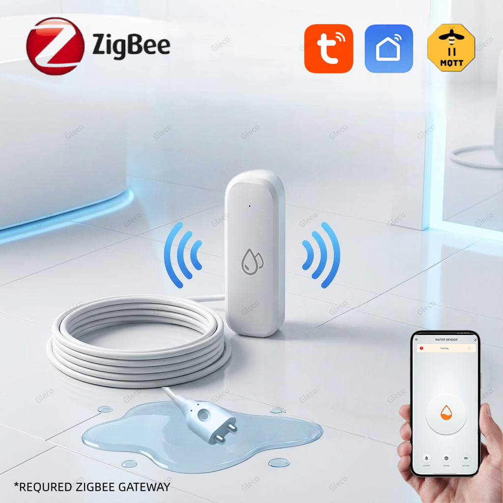 Tuya Zigbee Water Leak Sensor  – обзор и цена Home Security And Monitoring