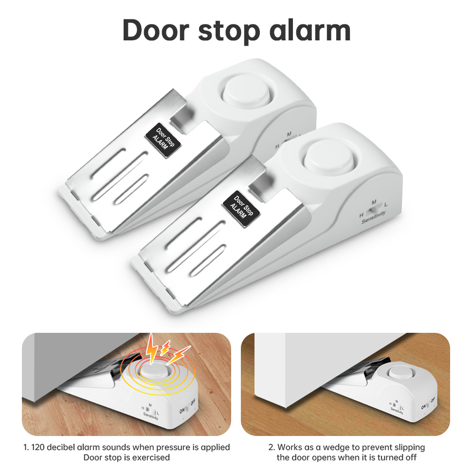 FUERS Wireless Door Stop Alarm – обзор и цена Home Security Lock System