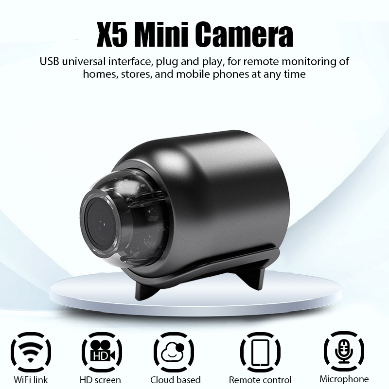 X5 Mini Camera WiFi Wireless S – обзор и цена Home Security Premium