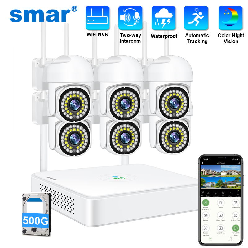 Smar 3MP Wireless CCTV Securit – обзор и цена Home Security Premium