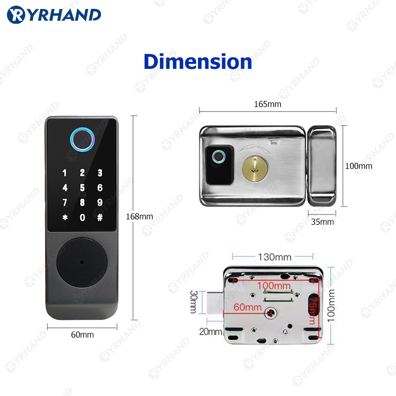 Tuya Smart lock Waterproof Wif – обзор и цена Home Security Group