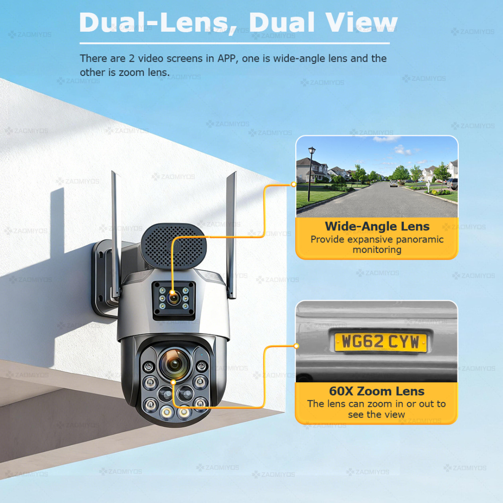 Dual Lens Home Outdoor Surveil – обзор и цена Home Security Guard