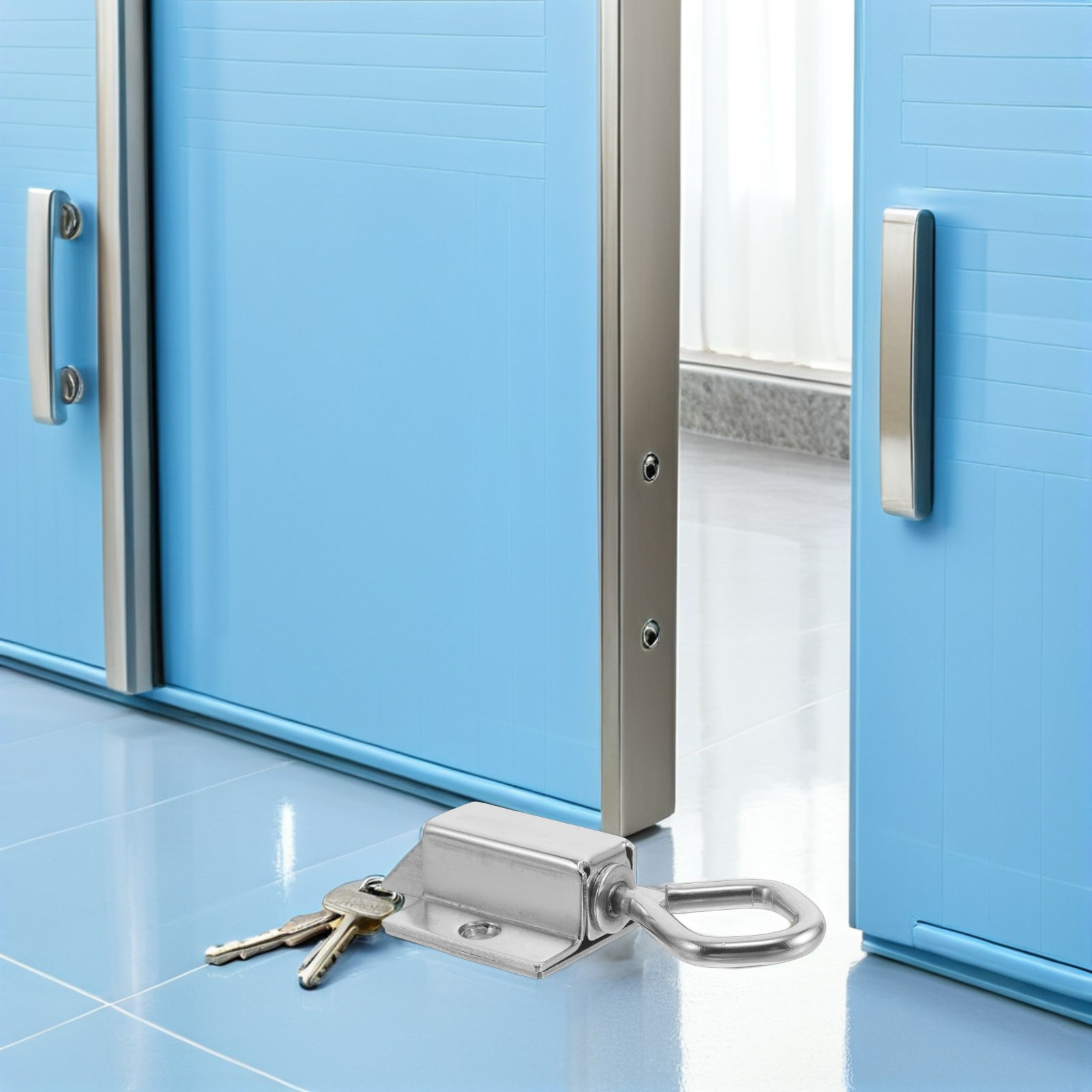 2Pcs Slide Gate Latch Stainles – обзор и цена Home Security Locks For Doors